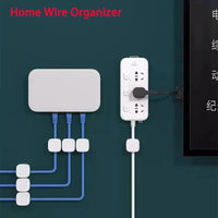 Thumbnail for Magnetic Cable Organizer Clips – Black or White - InspiredGrabs.com