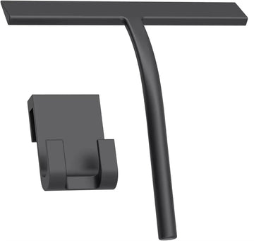 Matte Black Shower Squeegee with Holder - InspiredGrabs.com