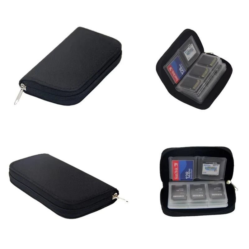 Memory Card Organizer Case - 22 Slots - InspiredGrabs.com