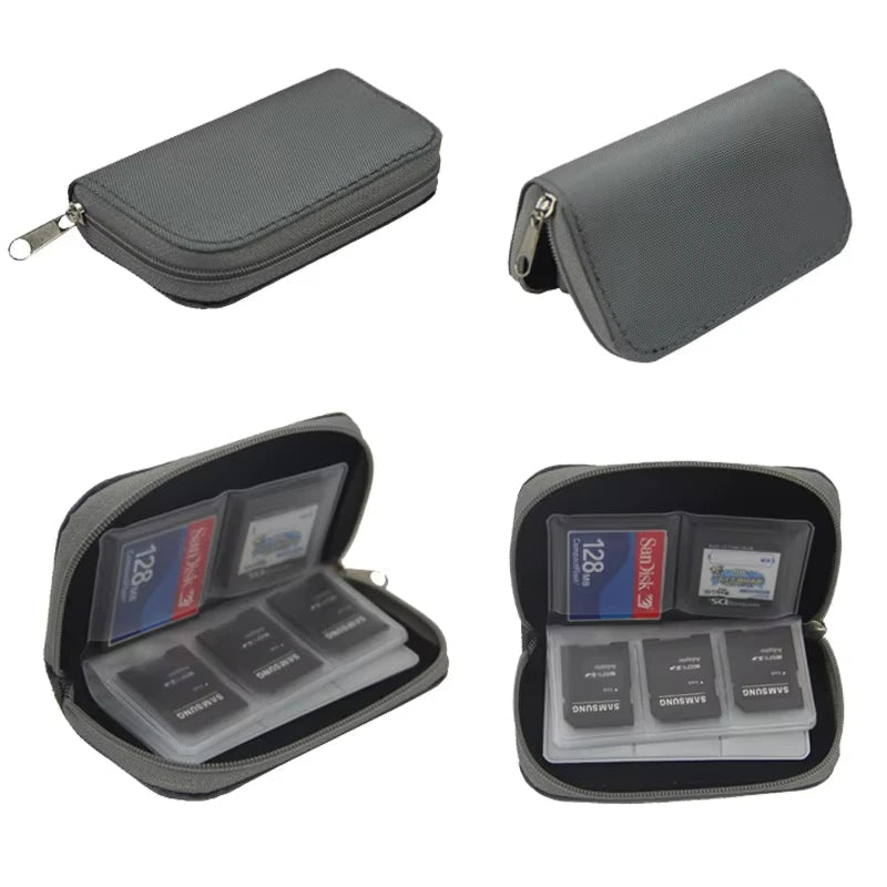 Memory Card Organizer Case - 22 Slots - InspiredGrabs.com