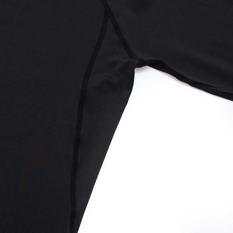 Men’s Compression Running Long Sleeve T-Shirt – Performance Athletic Base Layer - InspiredGrabs.com