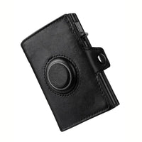 Thumbnail for Men's RFID Blocking Wallet with Coin Pocket Airtag Wallet - InspiredGrabs.com