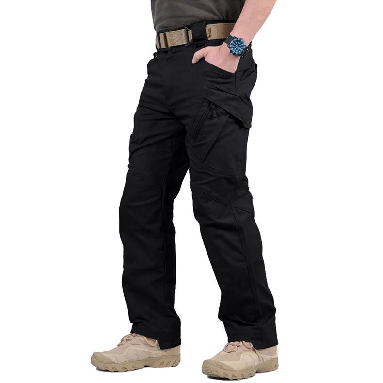 Men's Tactical Cargo Pants for Outdoor Adventures - InspiredGrabs.com