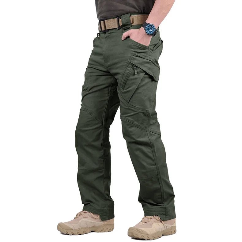 Men's Tactical Cargo Pants for Outdoor Adventures - InspiredGrabs.com