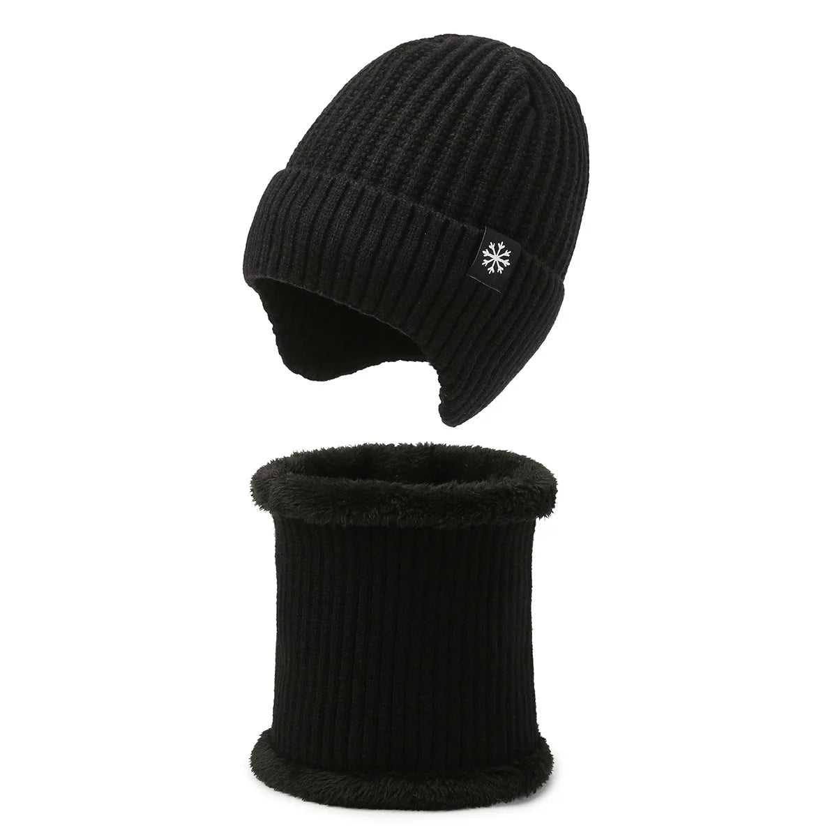 Men's Winter Knitted Earmuff Cap – Warm, Soft & Windproof - InspiredGrabs.com