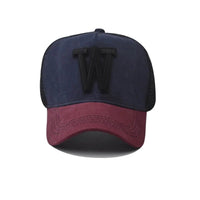 Thumbnail for Mesh Baseball Cap with W Embroidery – Breathable Unisex Snapback - InspiredGrabs.com