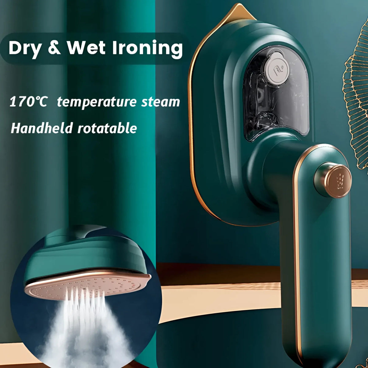 Mini Garment Steamer – Handheld Portable Iron for Clothes - InspiredGrabs.com
