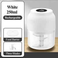 Thumbnail for Mini USB Rechargeable Electric Garlic & Vegetable Chopper - InspiredGrabs.com