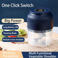 Thumbnail for Mini USB Rechargeable Electric Garlic & Vegetable Chopper - InspiredGrabs.com