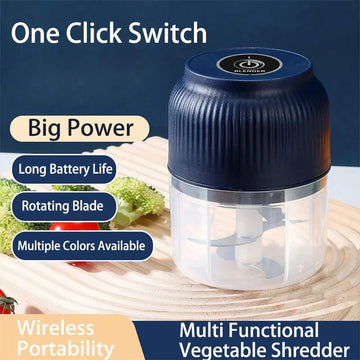 Mini USB Rechargeable Electric Garlic & Vegetable Chopper - InspiredGrabs.com