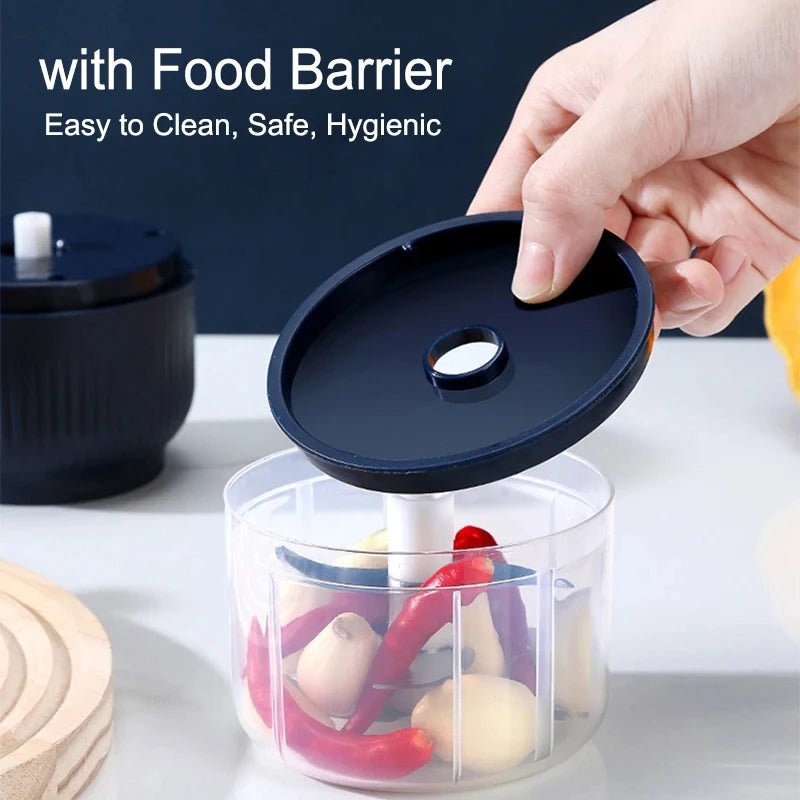Mini USB Rechargeable Electric Garlic & Vegetable Chopper - InspiredGrabs.com