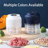 Thumbnail for Mini USB Rechargeable Electric Garlic & Vegetable Chopper - InspiredGrabs.com