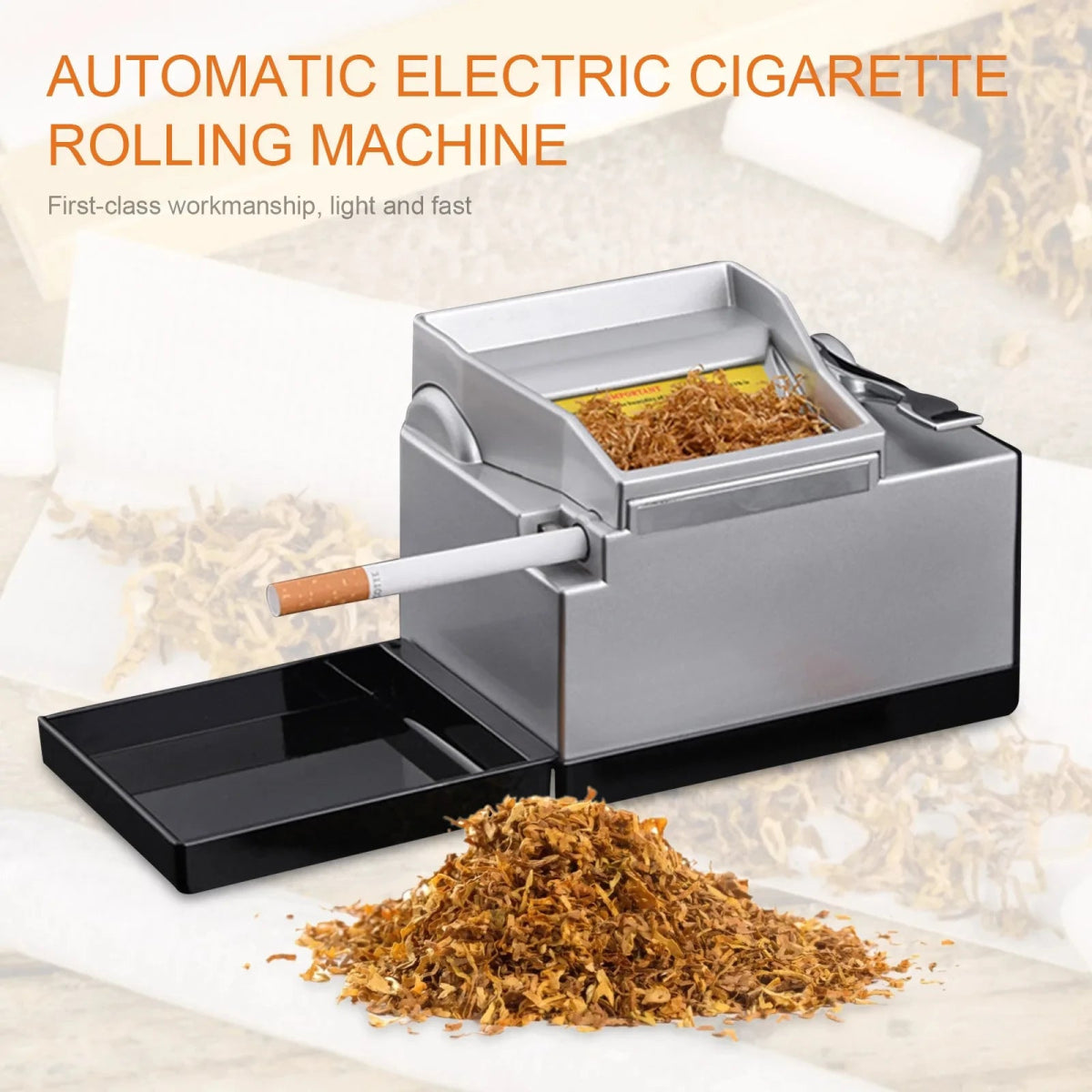 MOONSHADE Electric Cigarette Rolling Machine - InspiredGrabs.com