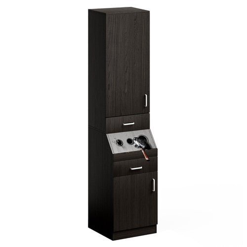 Multifunctional Brown Storage Cabinet for Home - InspiredGrabs.com