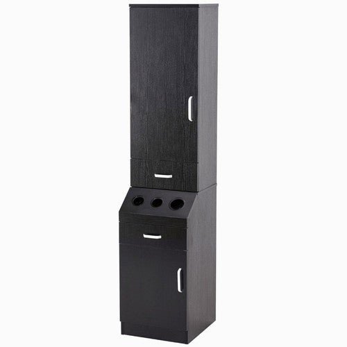 Multifunctional Brown Storage Cabinet for Home - InspiredGrabs.com