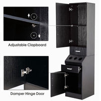 Thumbnail for Multifunctional Brown Storage Cabinet for Home - InspiredGrabs.com