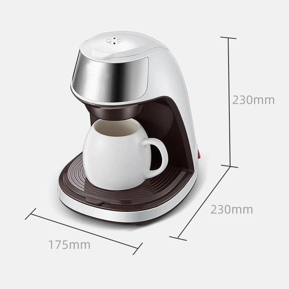 One Button Automatic Drip Coffee Maker for Home Brewing - InspiredGrabs.com