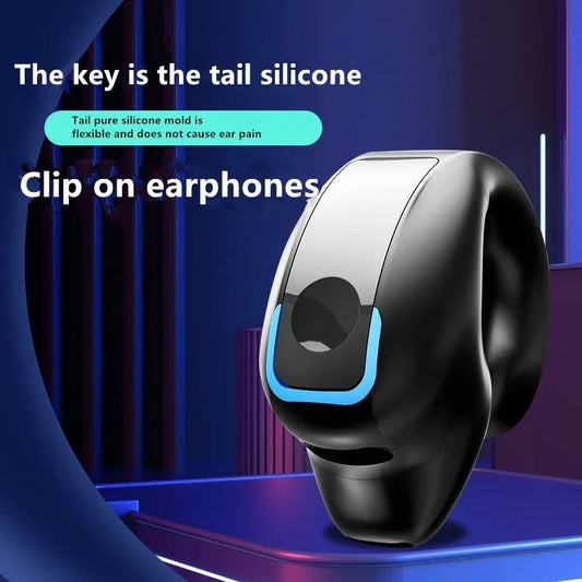 Open-Ear Clip-On Bluetooth Earphone – 3 Colors - InspiredGrabs.com