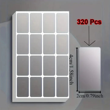 Organization Labels – 320 Pieces, 4 × 2 cm - InspiredGrabs.com