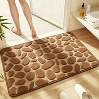 Thumbnail for Pebble-Texture Absorbent Bath Mat – 2 Sizes, 11 Colors - InspiredGrabs.com