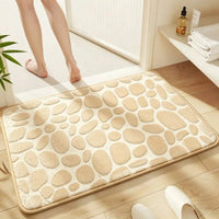 Thumbnail for Pebble-Texture Absorbent Bath Mat – 2 Sizes, 11 Colors - InspiredGrabs.com