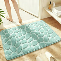 Thumbnail for Pebble-Texture Absorbent Bath Mat – 2 Sizes, 11 Colors - InspiredGrabs.com