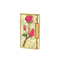 Thumbnail for Personalized Rose Kerosene Lighter – Embossed & Refillable - InspiredGrabs.com
