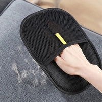 Thumbnail for Pet Hair Removal Cleaning Mitts – Black, 2 Pack - InspiredGrabs.com