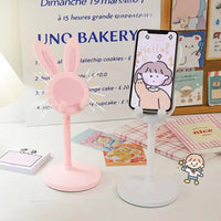 Thumbnail for Pink Rabbit Desktop Phone Stand, 1 Piece - InspiredGrabs.com