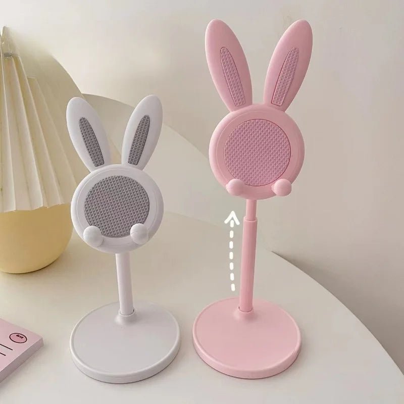 Pink Rabbit Desktop Phone Stand, 1 Piece - InspiredGrabs.com