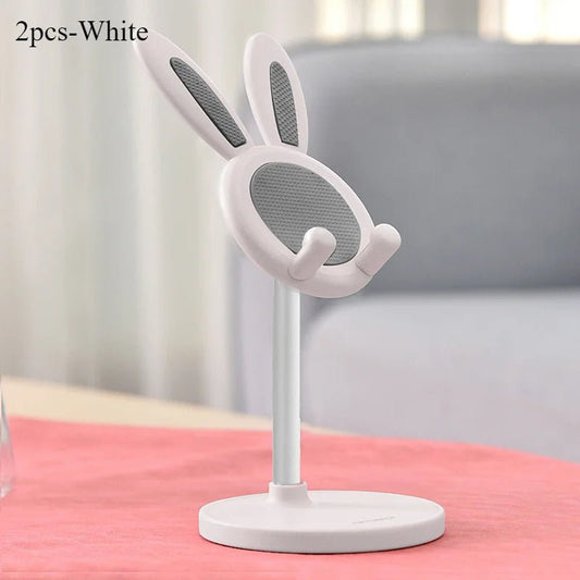Pink Rabbit Desktop Phone Stand, 1 Piece - InspiredGrabs.com