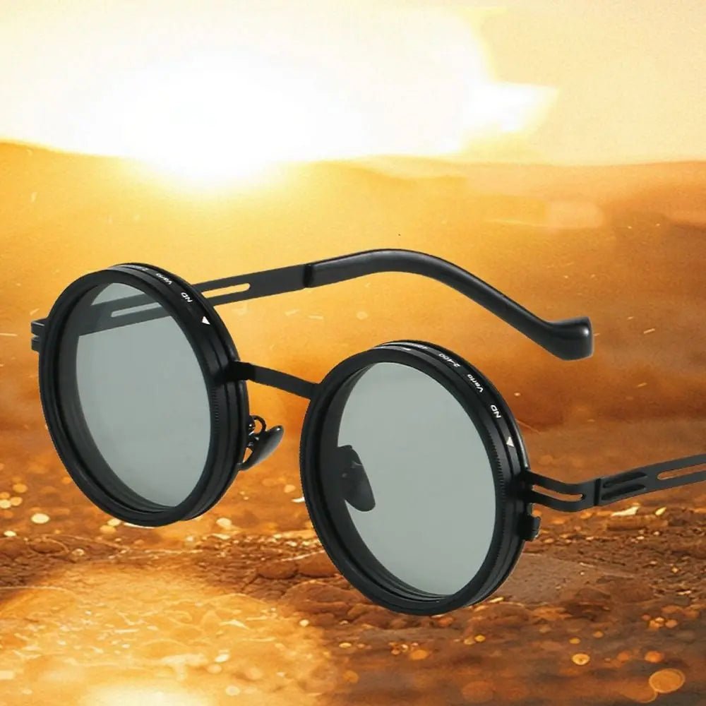 Polarized Fishing Sunglasses with Case, 9 - Level Dimming - InspiredGrabs.com