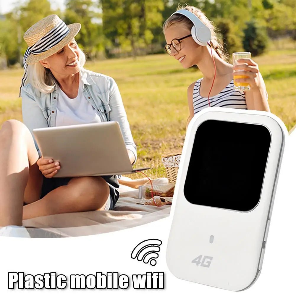 Portable 4G Wireless Router – High - Speed WiFi Hotspot for Travel, Unlimited Satellite Internet, Smart Connectivity Anywhere - InspiredGrabs.com