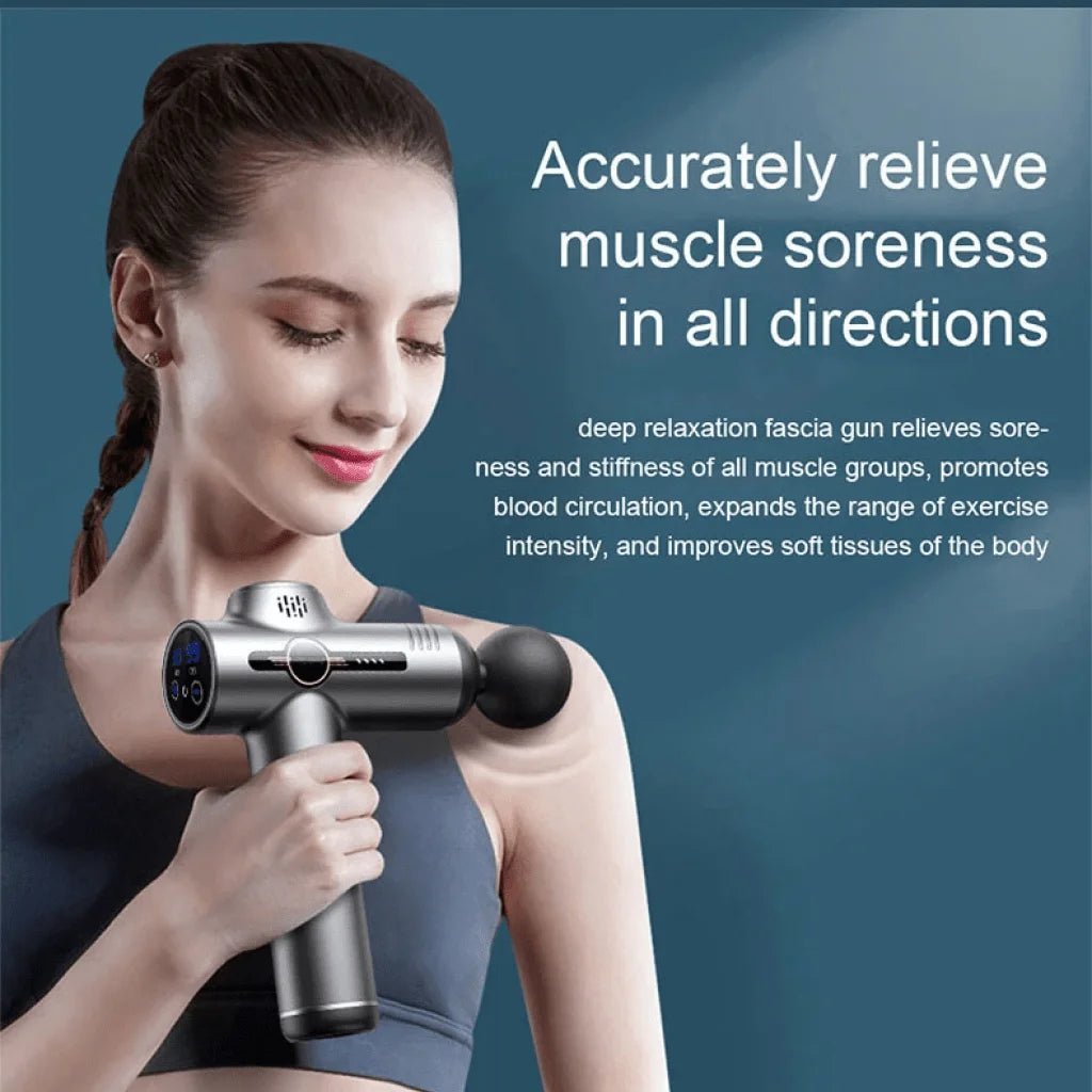 Portable Deep Tissue Massage Gun for Relief - InspiredGrabs.com