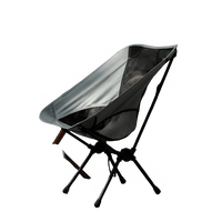 Thumbnail for Portable Folding Moon Chair with Breathable Mesh Backrest - InspiredGrabs.com
