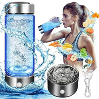 Thumbnail for Portable Hydrogen Water Generator | Rechargeable Alkaline Water Ionizer Bottle | Super Antioxidant Hydrogen - Rich Water Cup - InspiredGrabs.com