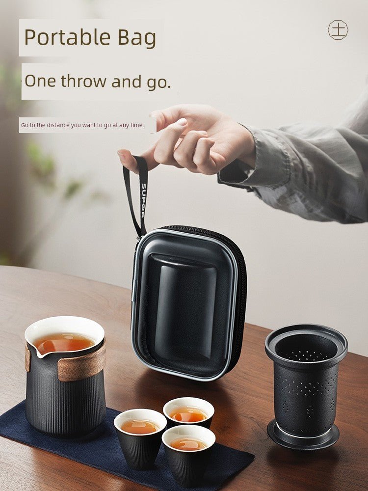 Portable Kung Fu Tea Travel Set - InspiredGrabs.com