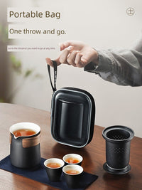 Thumbnail for Portable Kung Fu Tea Travel Set - InspiredGrabs.com