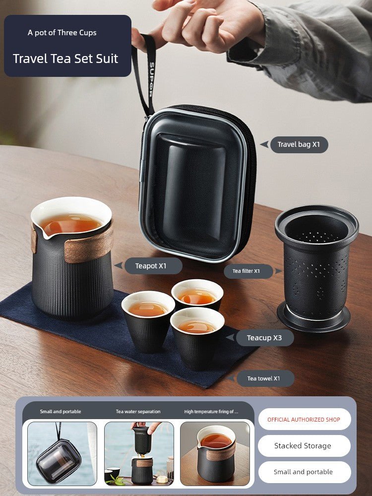 Portable Kung Fu Tea Travel Set - InspiredGrabs.com