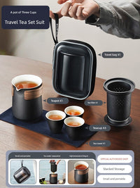 Thumbnail for Portable Kung Fu Tea Travel Set - InspiredGrabs.com