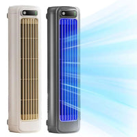 Thumbnail for Portable Rechargeable Tower Fan with 3 Speeds – Quiet Standing Desk Air Cooling Fan - InspiredGrabs.com