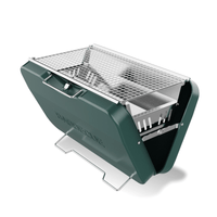 Thumbnail for Portable Tote Grill – Compact & Durable Charcoal BBQ - InspiredGrabs.com