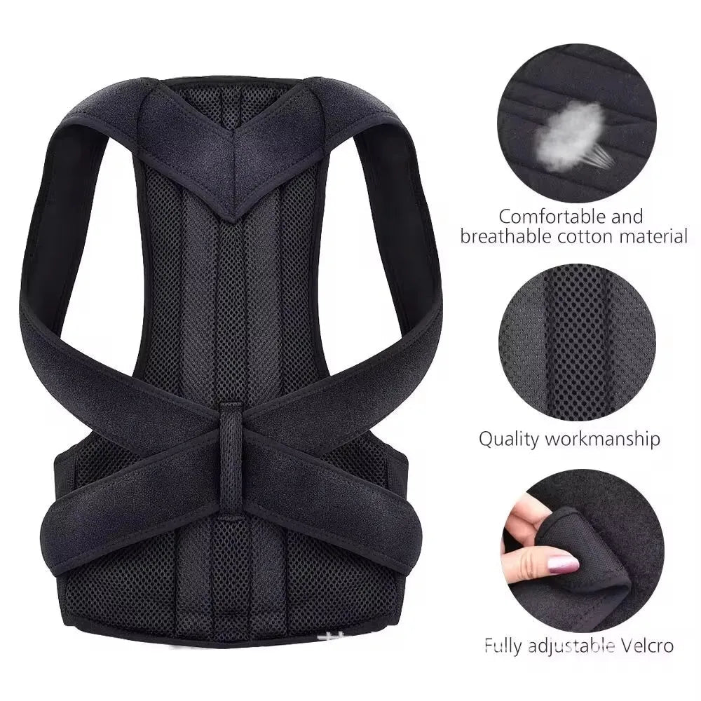 Posture Corrector Back Brace for Lumbar Support - InspiredGrabs.com