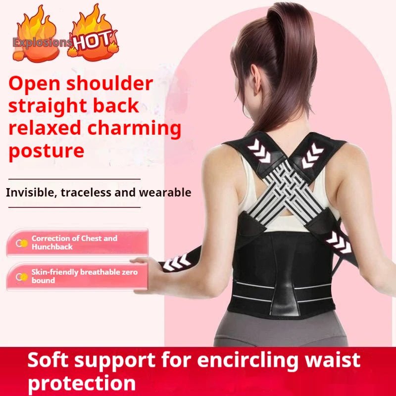 Posture Corrector Brace for Adult & Teens - InspiredGrabs.com