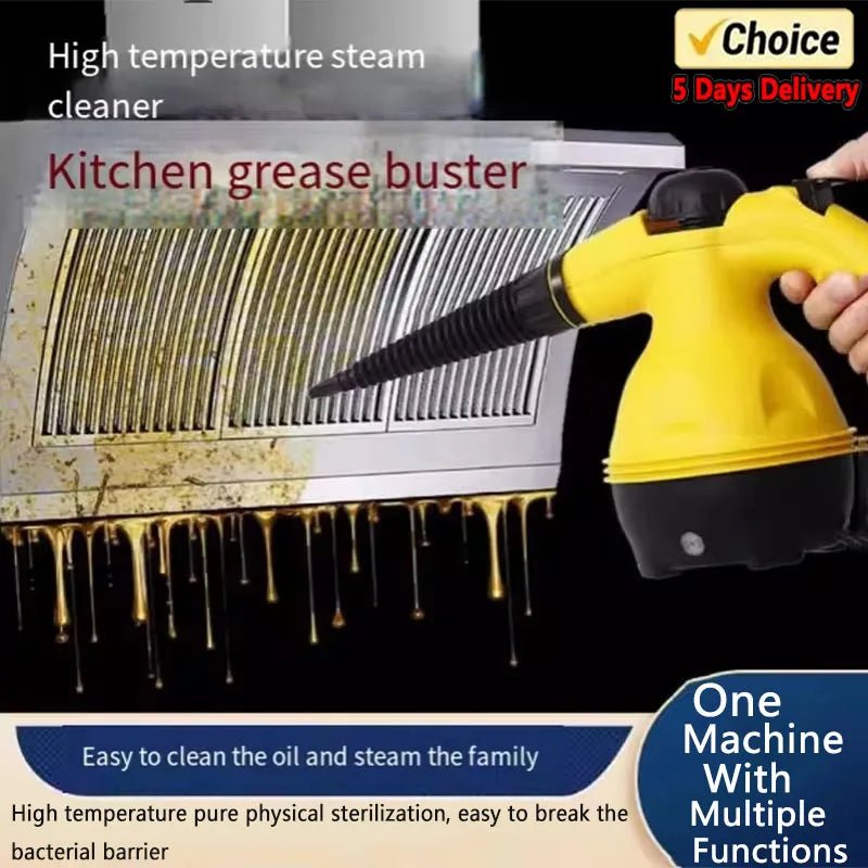 Powerful 1050W Handheld Steam Cleaner – Deep Cleaning Tool - InspiredGrabs.com