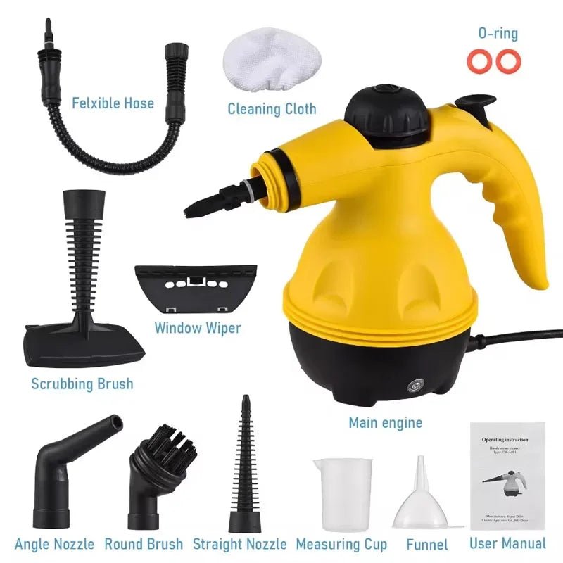 Powerful 1050W Handheld Steam Cleaner – Deep Cleaning Tool - InspiredGrabs.com
