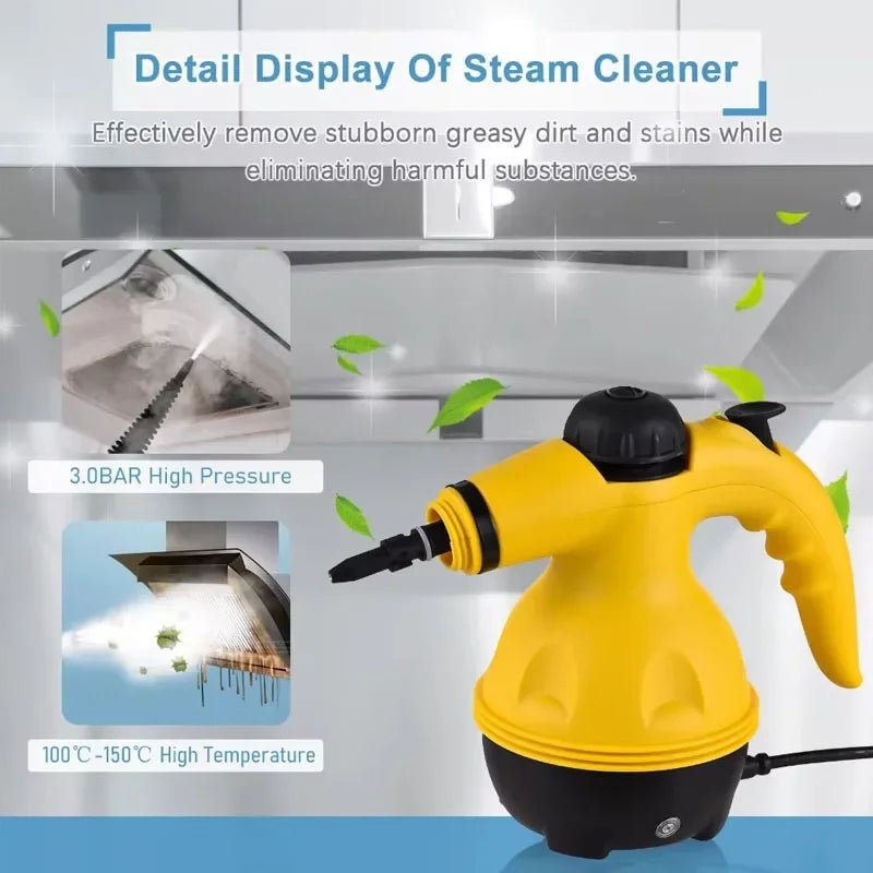 Powerful 1050W Handheld Steam Cleaner – Deep Cleaning Tool - InspiredGrabs.com