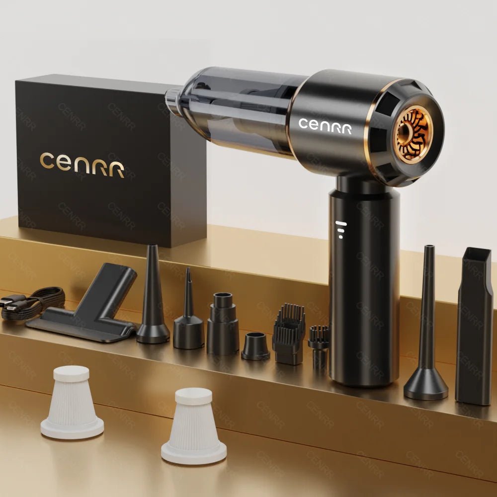 Powerful Handheld Vacuum – Home & Car Cleaning Tool - InspiredGrabs.com