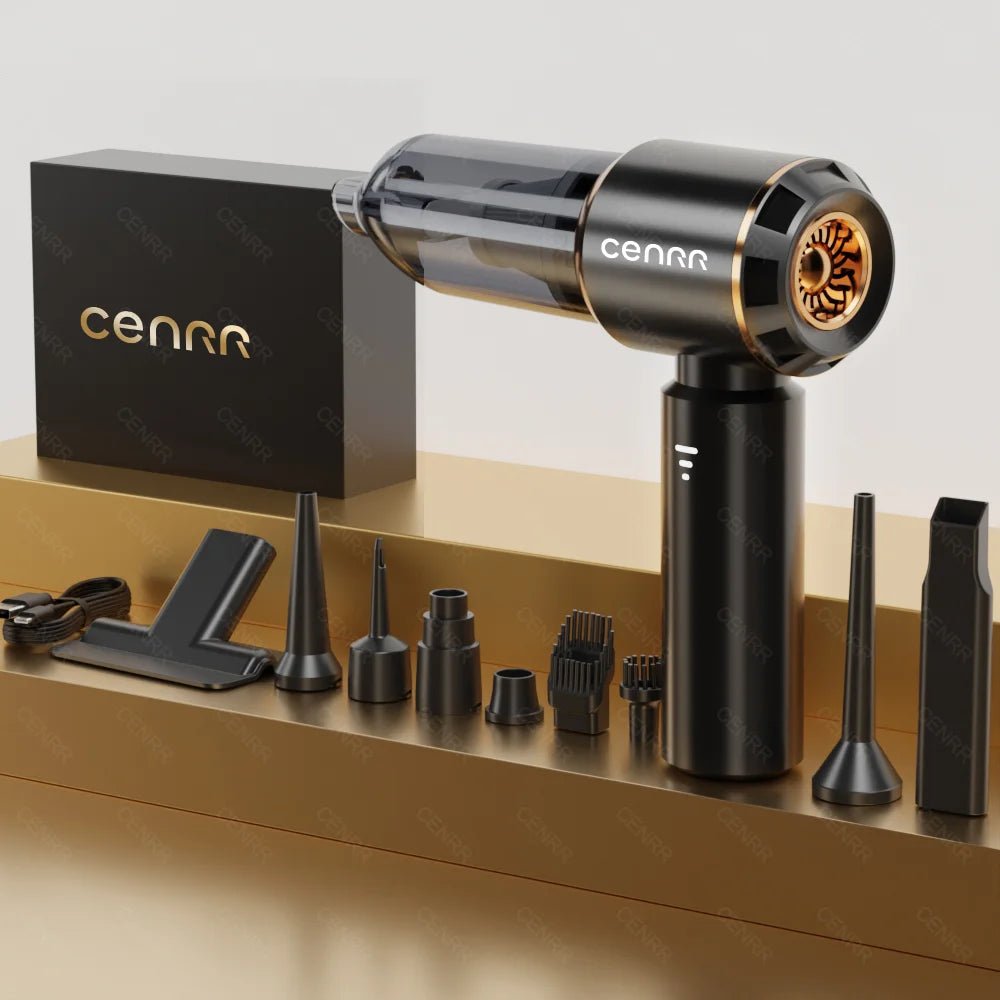 Powerful Handheld Vacuum – Home & Car Cleaning Tool - InspiredGrabs.com