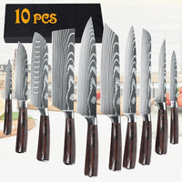 Thumbnail for Premium Japanese Chef Knife Set - 10PCS - InspiredGrabs.com